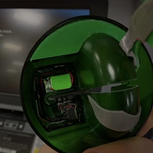 NCR Green Round self-service ATM skimmer